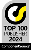 ComponentSource Bestselling Publisher Awards for 2024