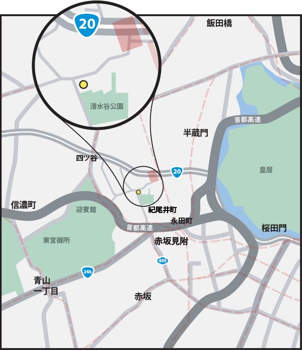 Asia Pacific Headquarters Map