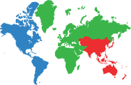 mappa mondiale
