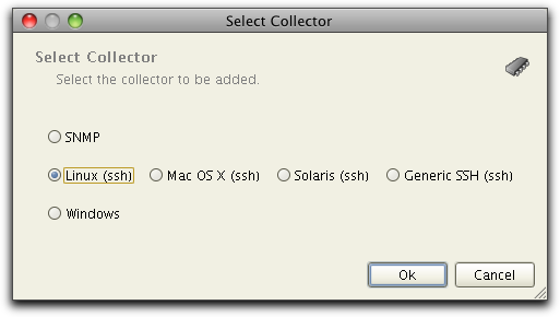 Add Collector Dialog