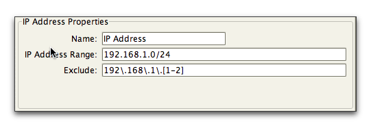 IP Adress Parameter Generator