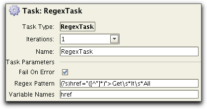 RegexTask