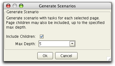 generate
        scenarios