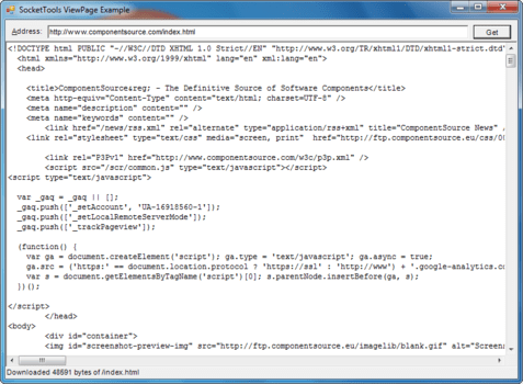 SocketTools ActiveX Edition