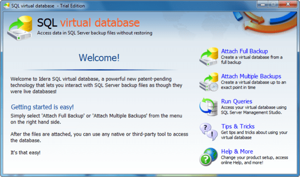 SQL Virtual Database
