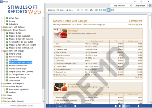 pass variable to stimulsoft report