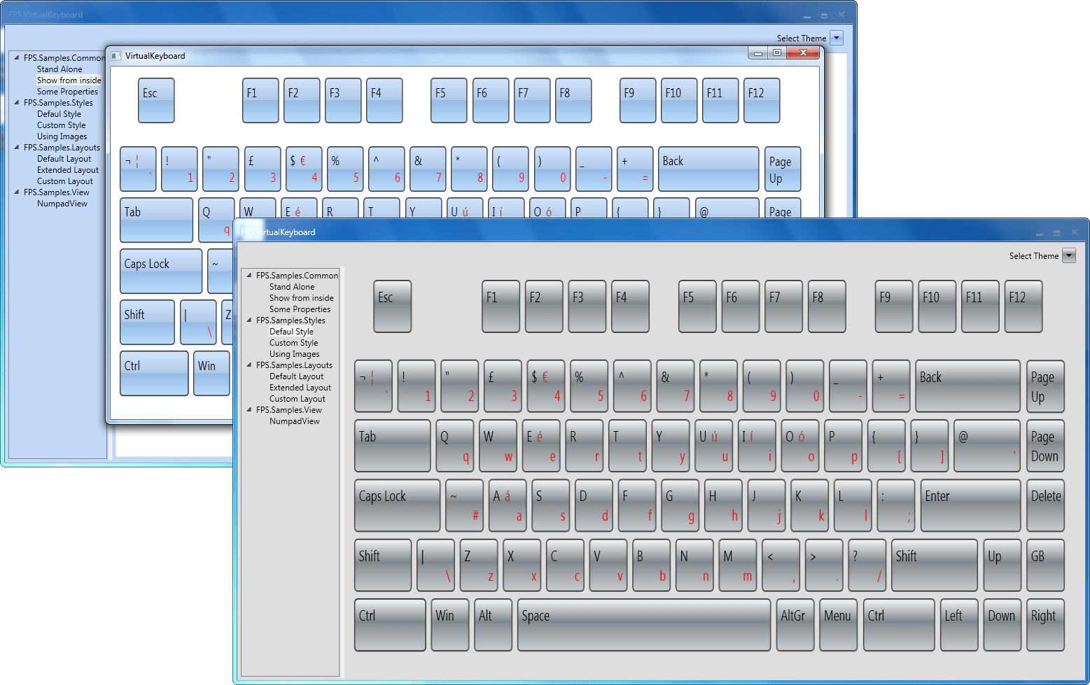 Fmapp Application Keyboard Input