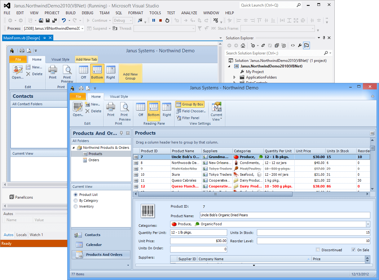 Winforms Controls Download | Free UI Controls for WinForms – DILRF