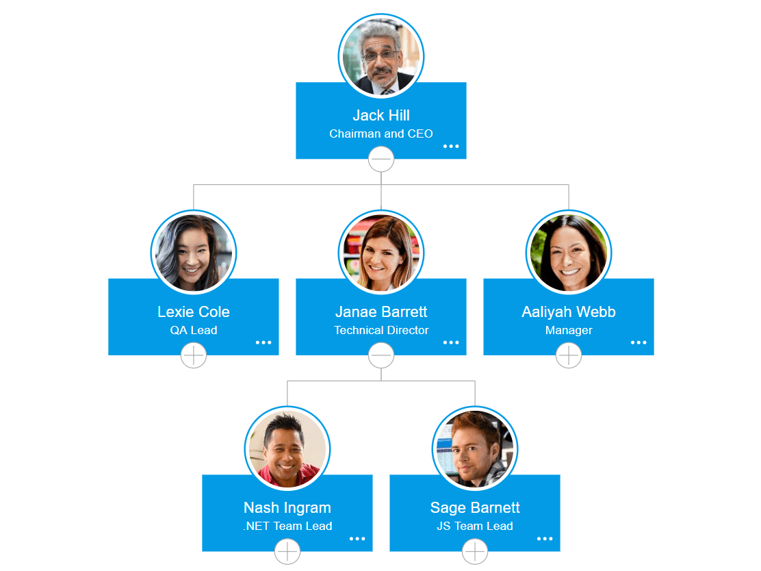OrgChart JS Features