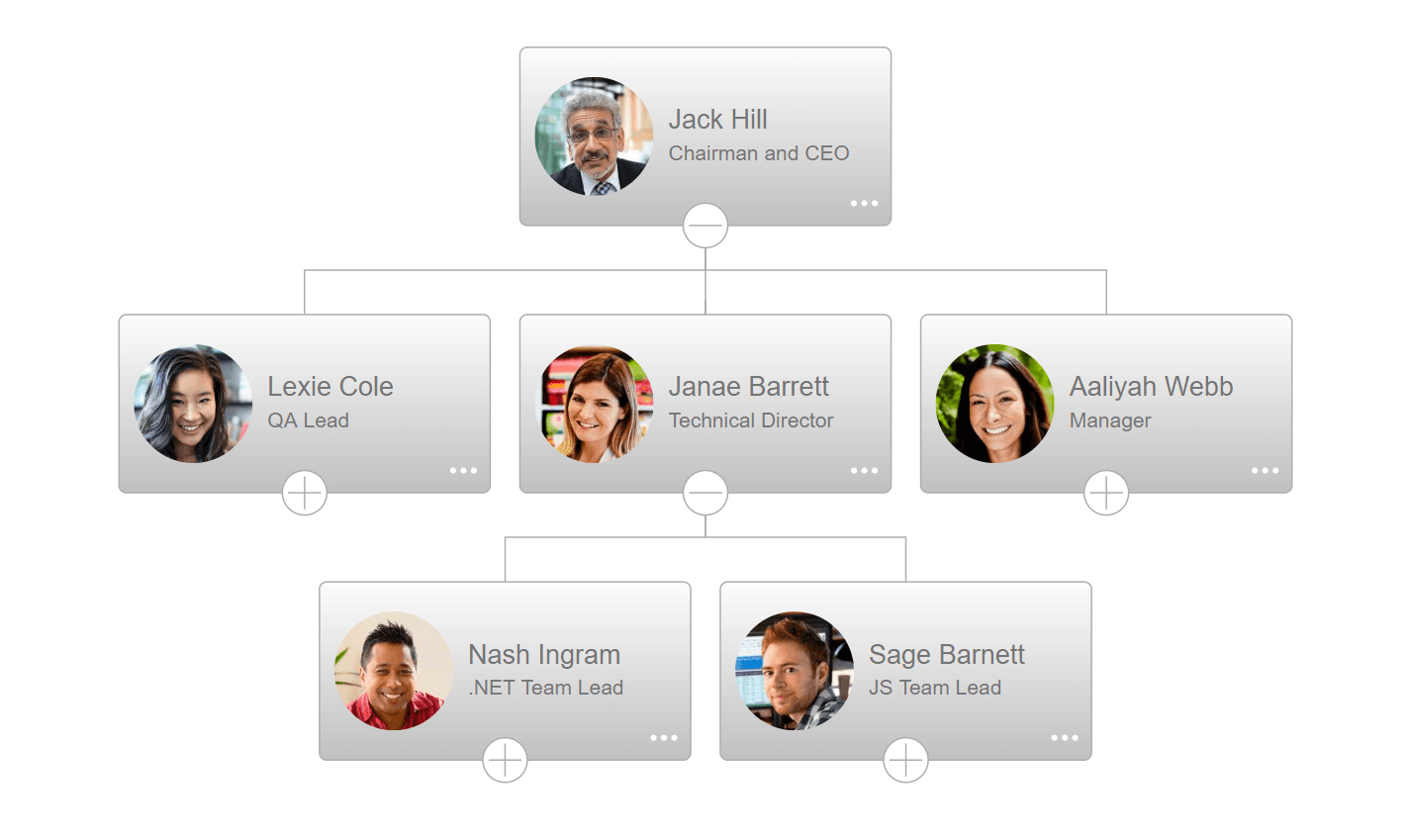 OrgChart JS Features