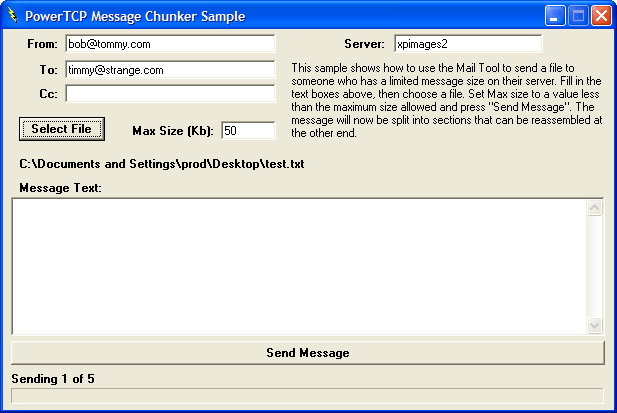 PowerTCP Mail for ActiveX （英語版）