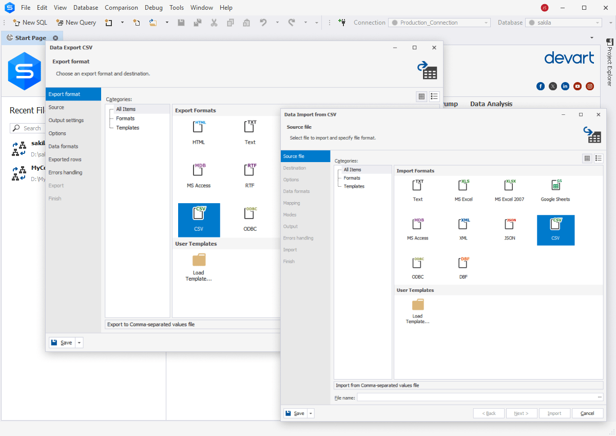 dbForge Studio for MySQL