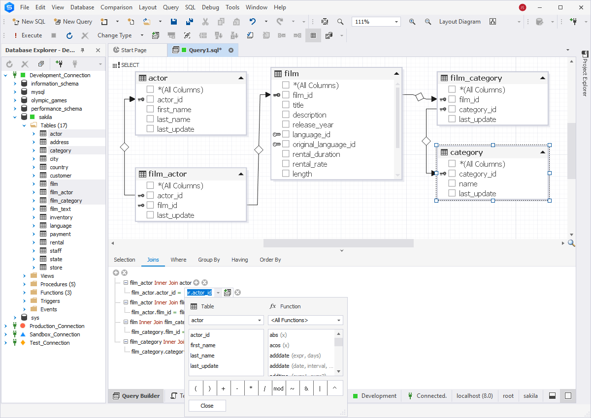 dbForge Studio for MySQL