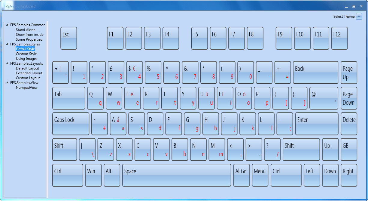MindFusion.Virtual Keyboard for WPF