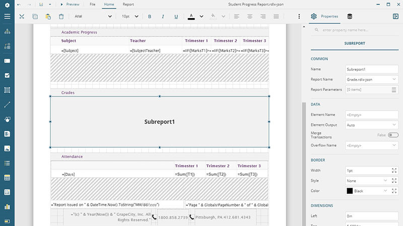 activereports parameterized json query activereports parameterized json query