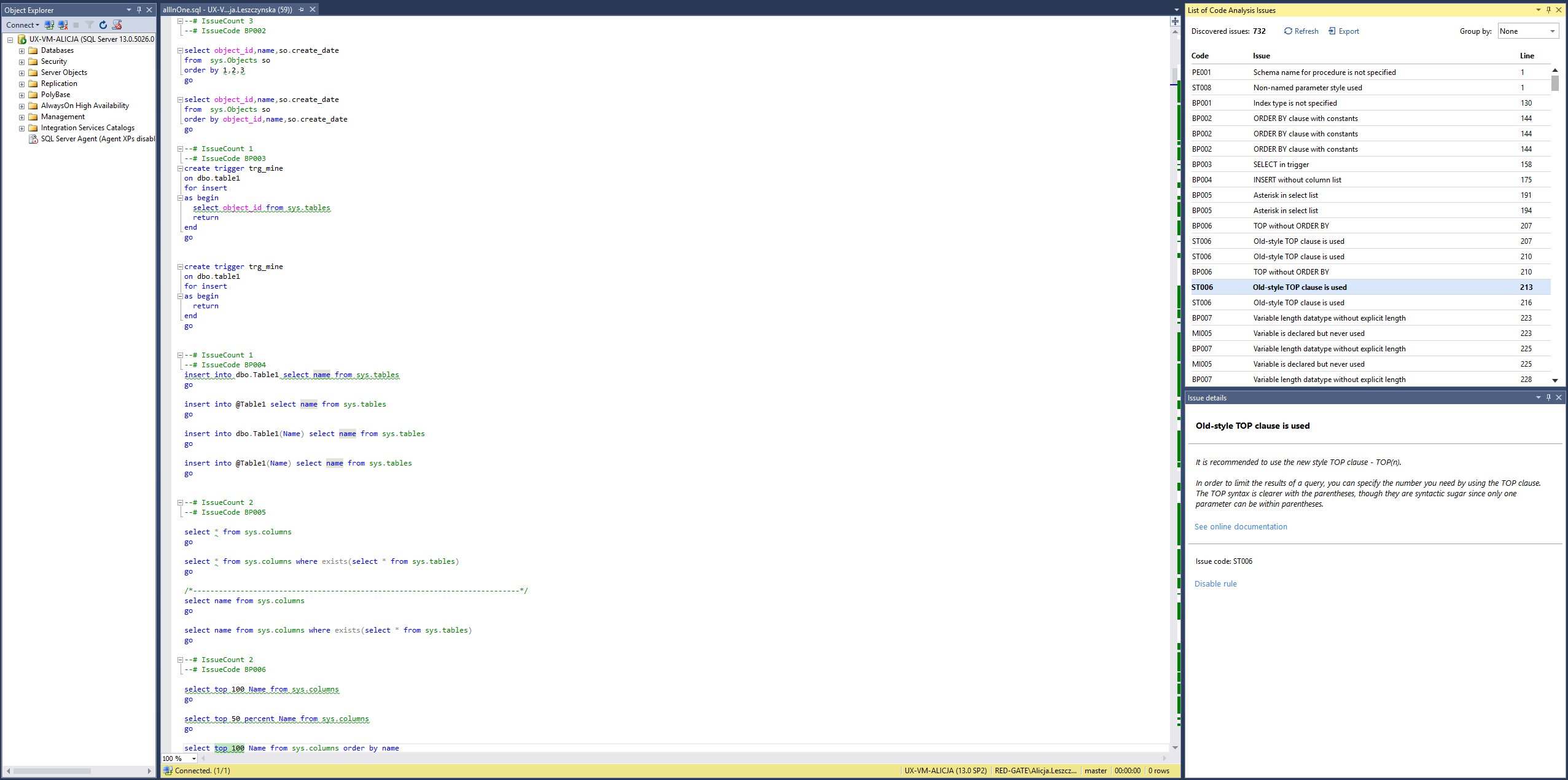 SQL Prompt Pro