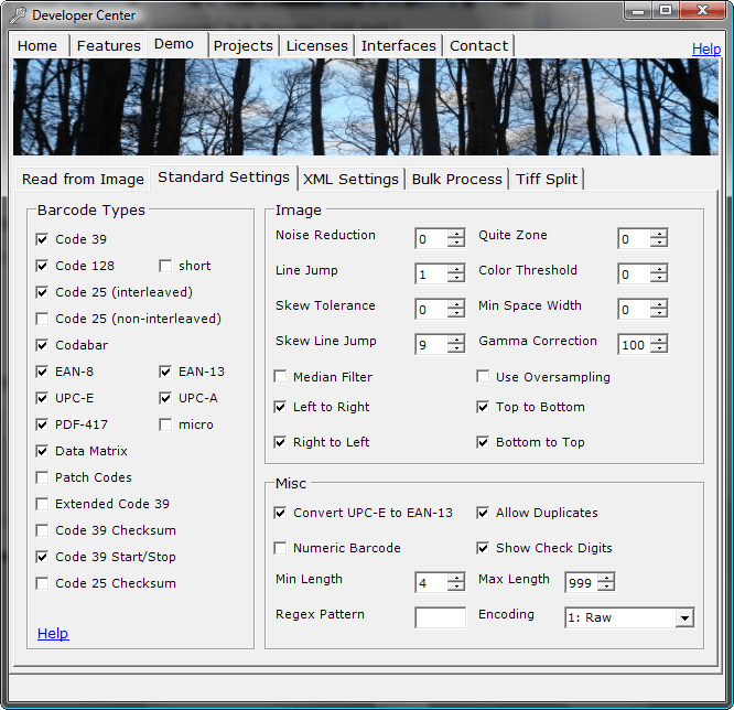 Softek Barcode Reader Toolkit for Solaris
