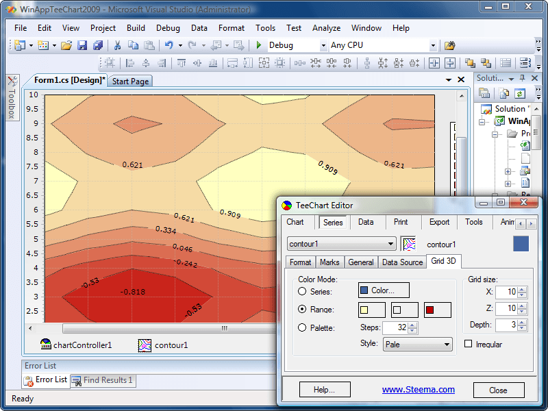 TeeChart for Visual Studio .NET with Source