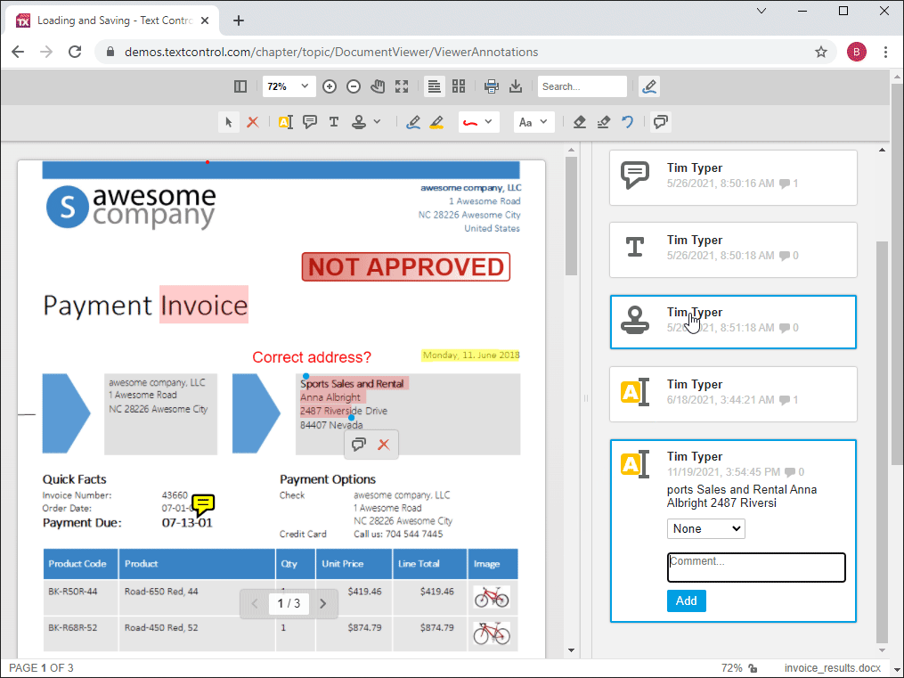 Tx Text Control Net Server For Aspnet 8417