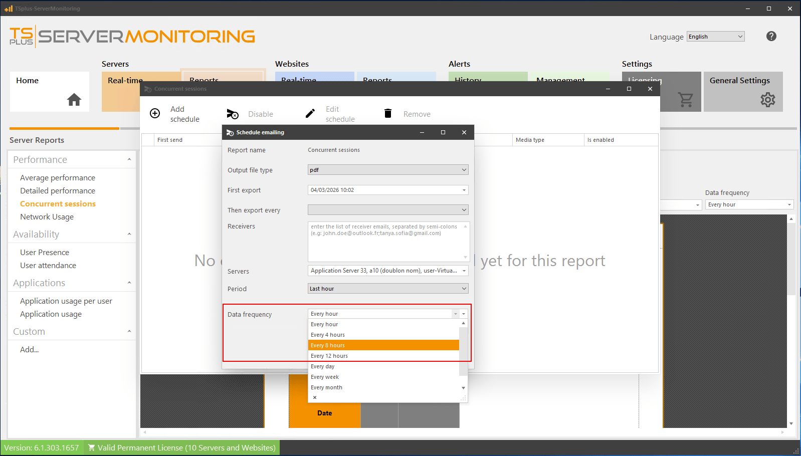 TSplus Server Monitoring
