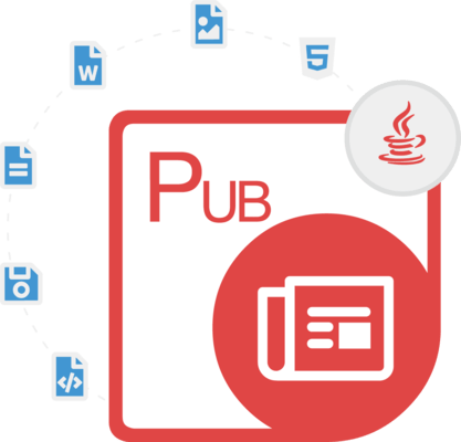 Aspose.PUB for Java（英語版） のスクリーンショット