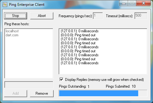 Screenshot of PowerTCP Ping Enterprise for ActiveX