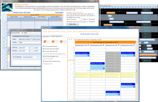 Screenshot von DBI Corporate Suite