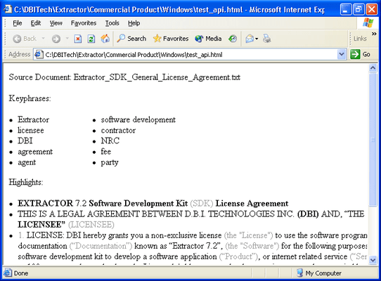 Extractor 屏幕截图