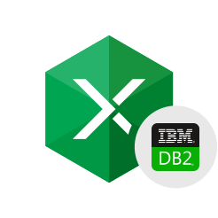 Screenshot von Devart Excel Add-in for DB2