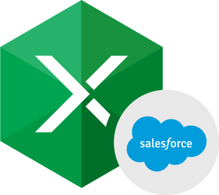 Devart Excel Add-in for Salesforce（英語版） のスクリーンショット