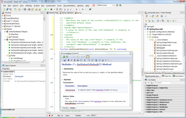documentation insight について