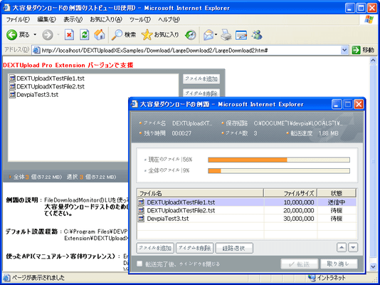 DEXTUpload Pro Extension（日本語版） のスクリーンショット
