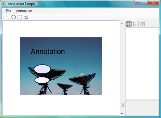 Screenshot von Dynamic Annotation