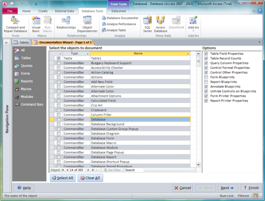 Screenshot of Total Access Developer Suite