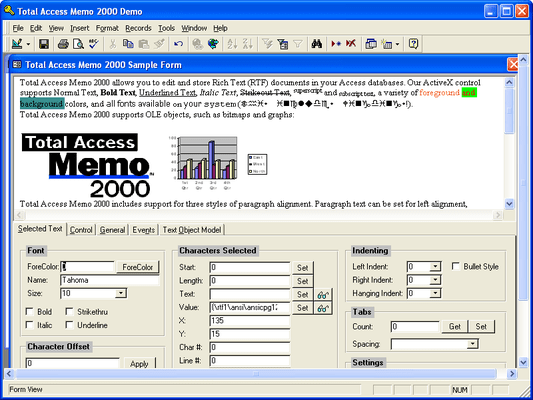 Total Access Memo