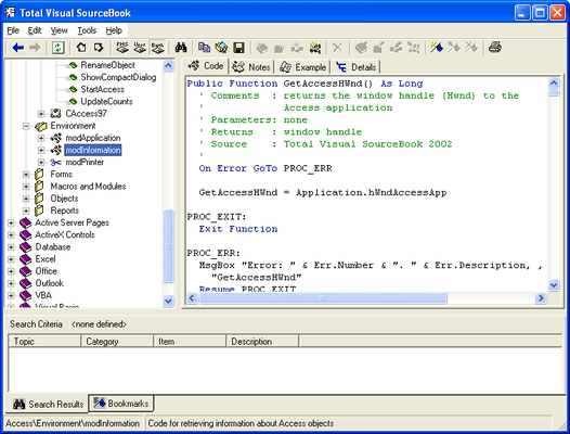 Screenshot of Total VB Enterprise Suite
