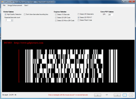 2d barcode pdf417 generator