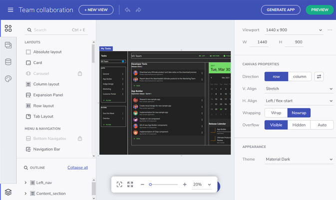 Screenshot of Indigo.Design