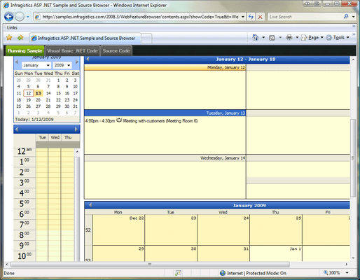 About Infragistics WebSchedule About Infragistics WebSchedule
