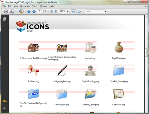 About NetAdvantage ICONS Legal Pack About NetAdvantage ICONS Legal Pack