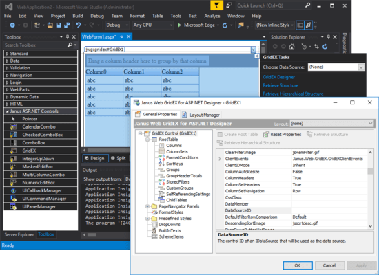 About Janus Web ASP.NET Server Controls Suite About Janus Web ASP.NET Server Controls Suite