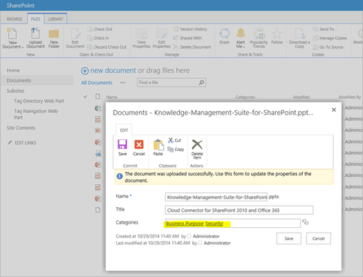 Captura de tela do Layer2 Knowledge Management Suite