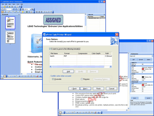 About LEADTOOLS ePrint Professional About LEADTOOLS ePrint Professional