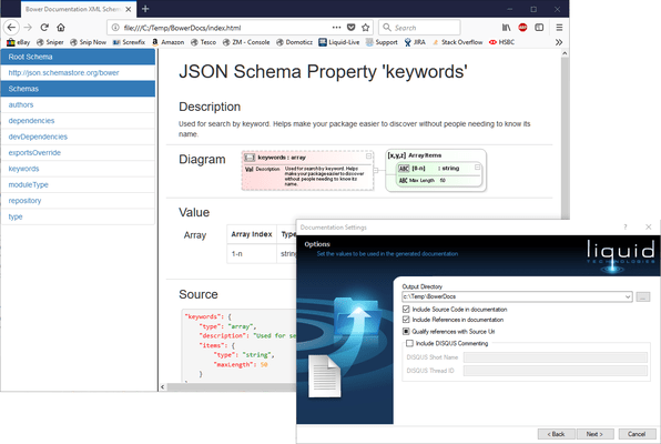 Screenshot of Liquid Studio JSON Editor Edition