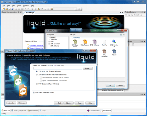 About Liquid XML Developer Bundle