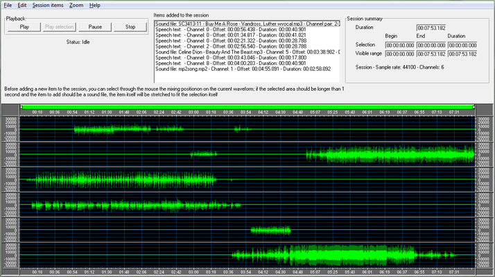 Audio Sound Editor for .NET