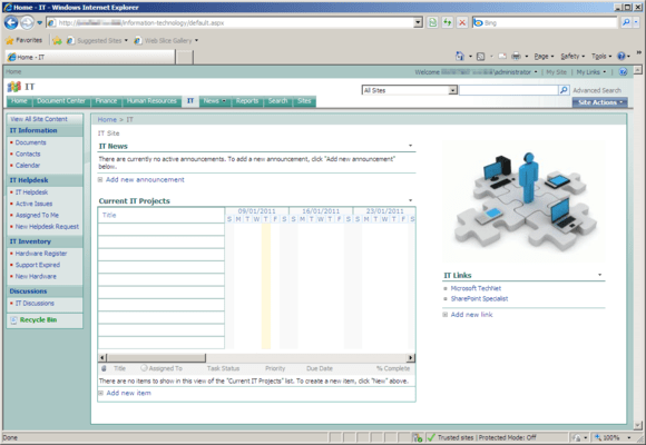 about office talk it templates for sharepoint