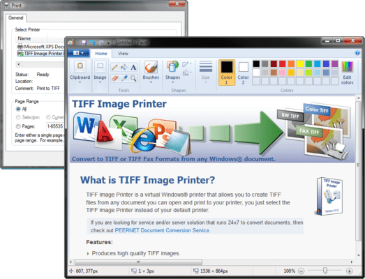 About TIFF Image Printer About TIFF Image Printer