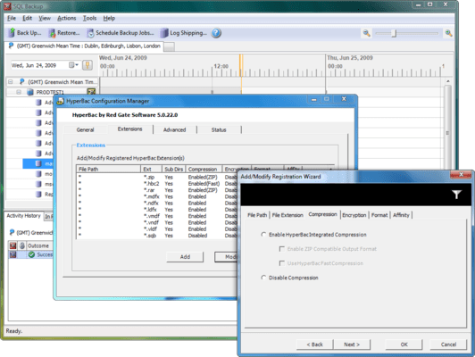 Captura de pantalla de SQL Backup and Restore Bundle
