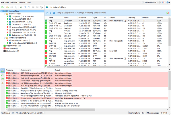 Screenshot of Total Network Monitor